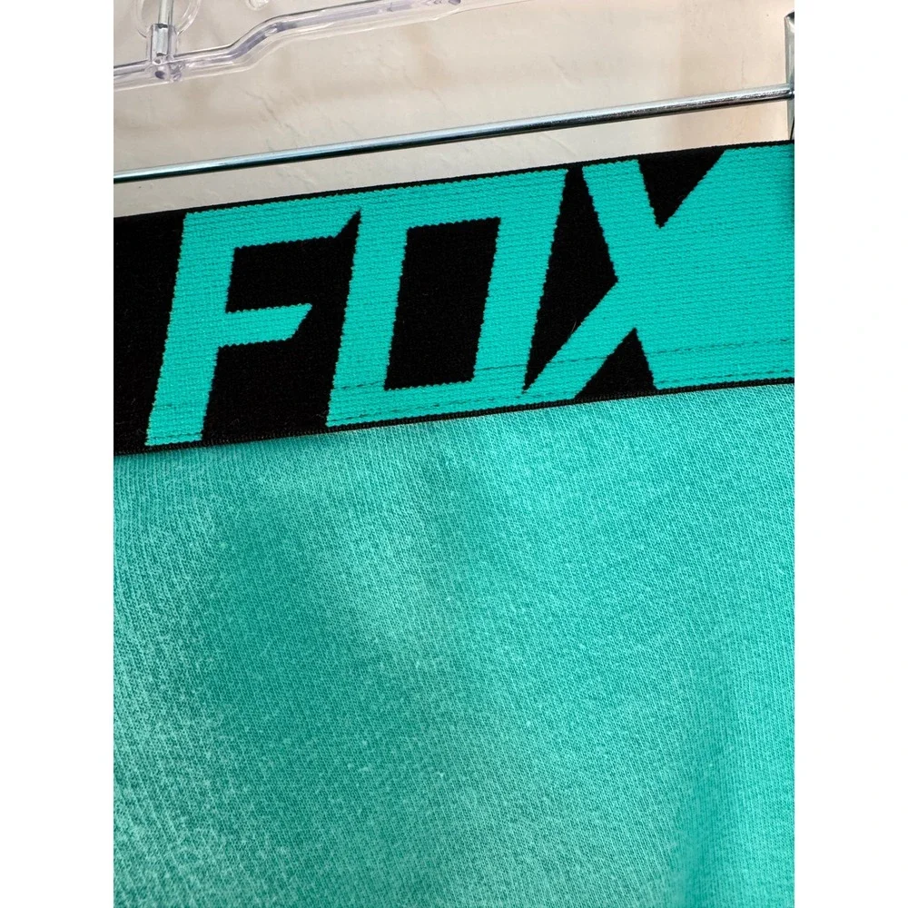 Fox Racing Women's Teal Jogger Sweatpants Thermal Logo Waistband Size S - Picture 5 of 7